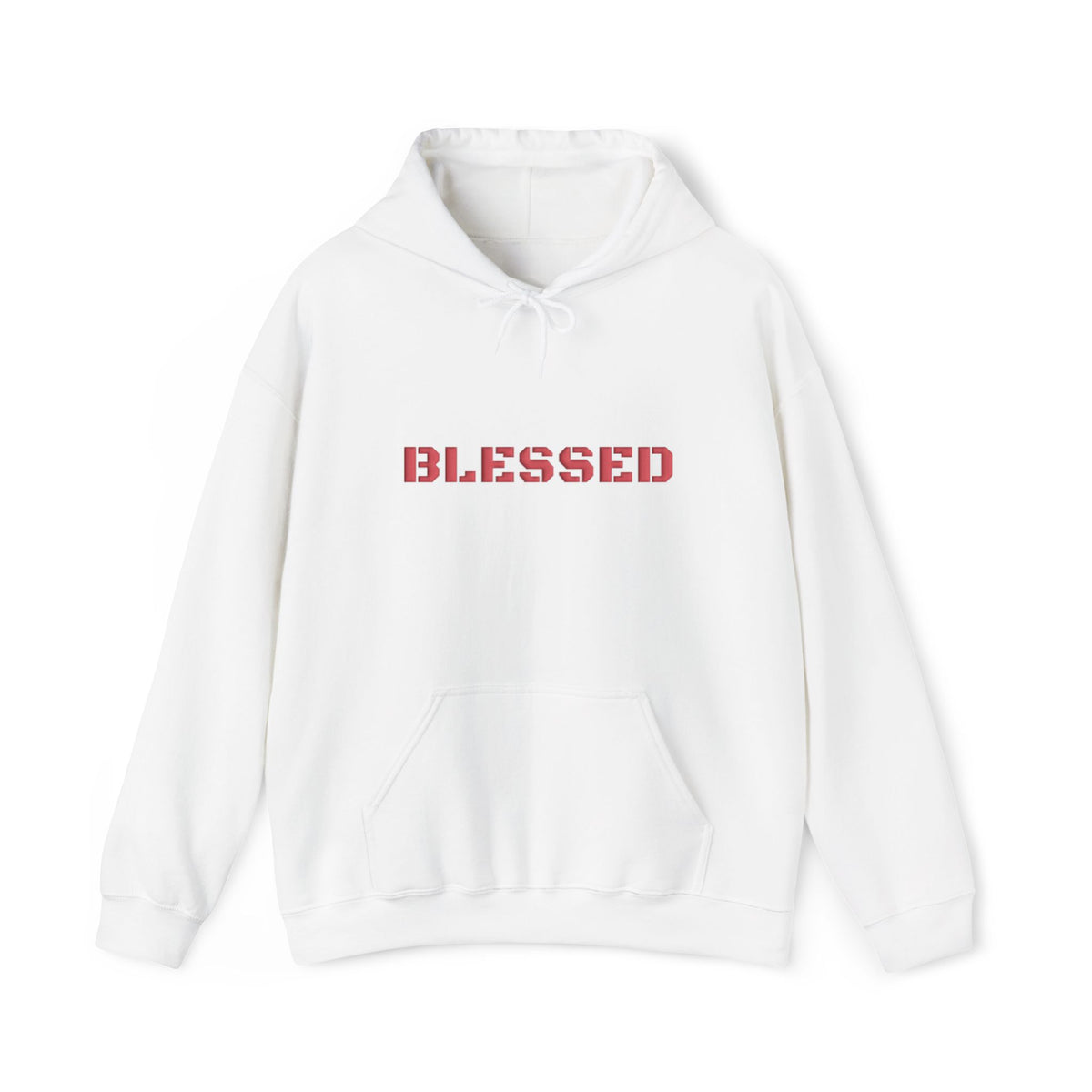Blessed Faith-Inspired Hoodie. Puff Print design.