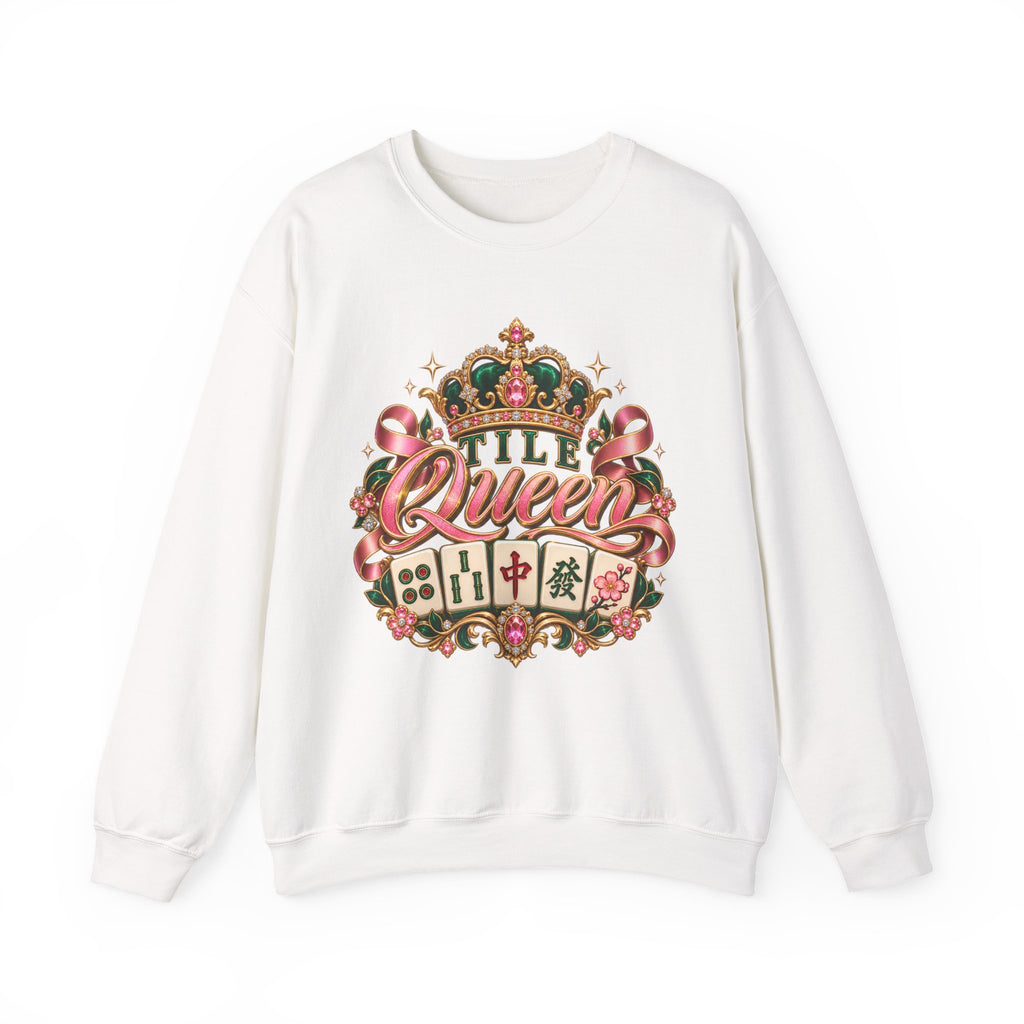 Tile Queen Mahjong Sweatshirt for Women