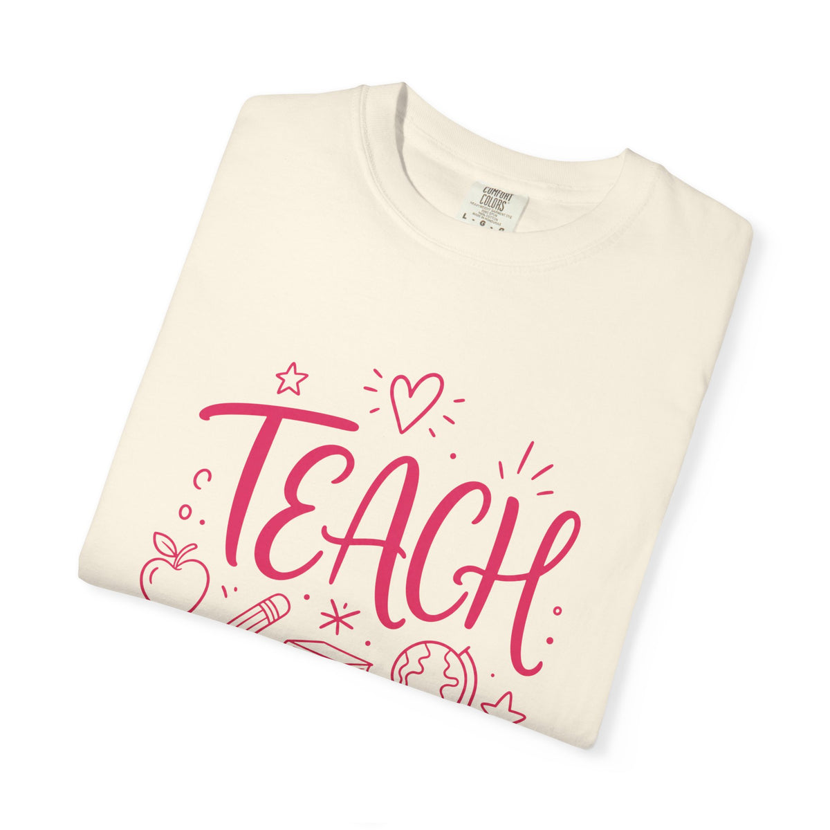 Teach Doodle T-Shirt for Female Teachers