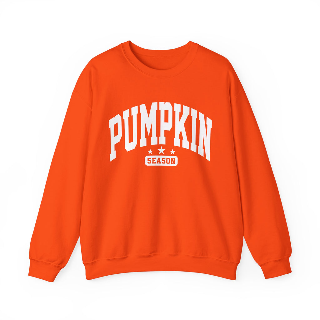 Pumpkin Season Crewneck Sweatshirt — Cozy Fall Sweater for  Women
