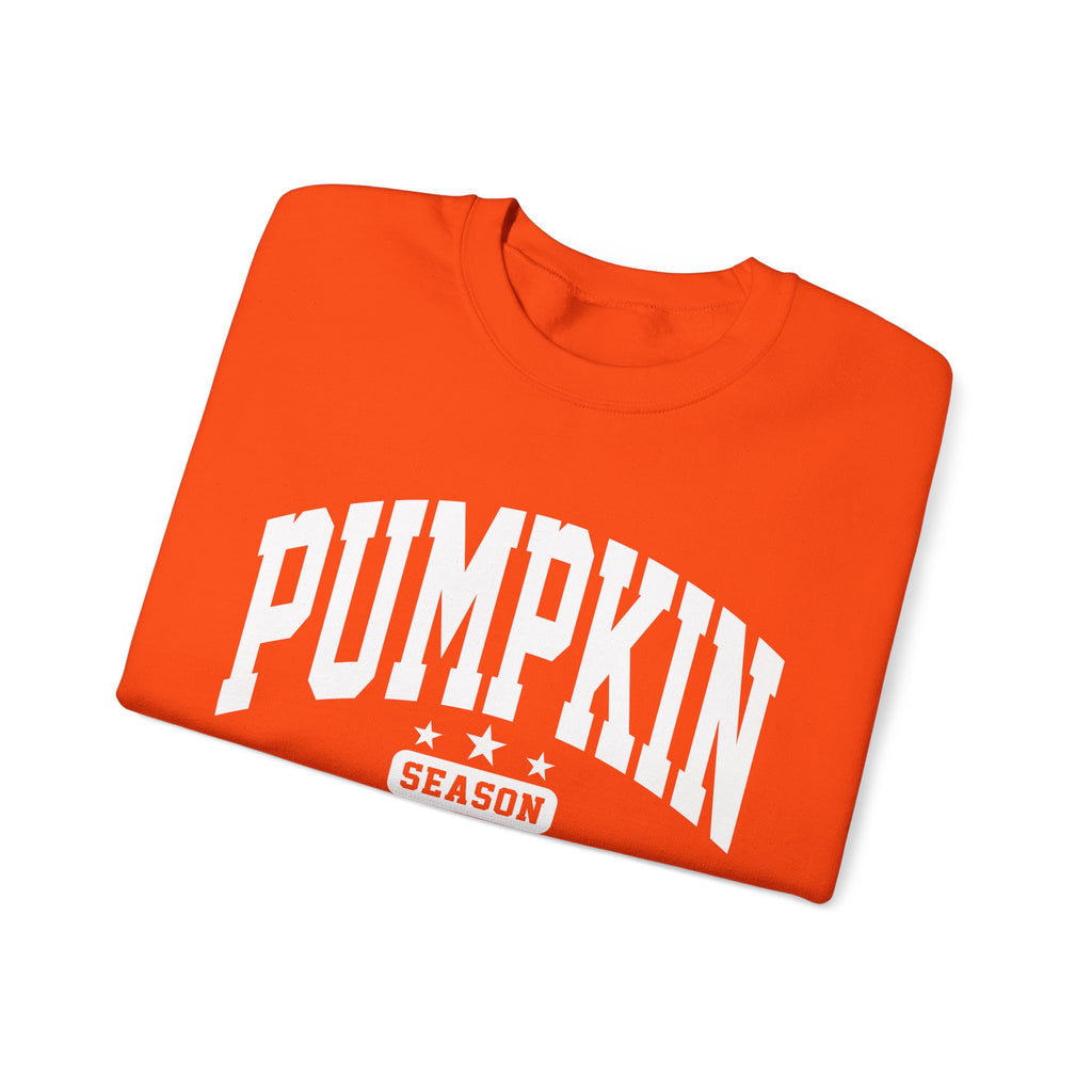 Pumpkin Season Crewneck Sweatshirt — Cozy Fall Sweater for  Women